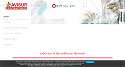 Desktop Screenshot of laboratoriosavisur.com